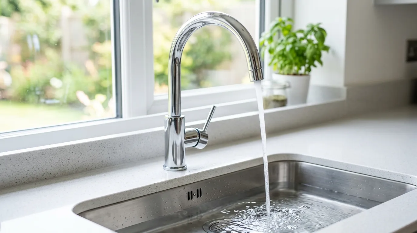 Local Plumbing Master Pros same day plumber fixing a faucet in Melvindale, MI